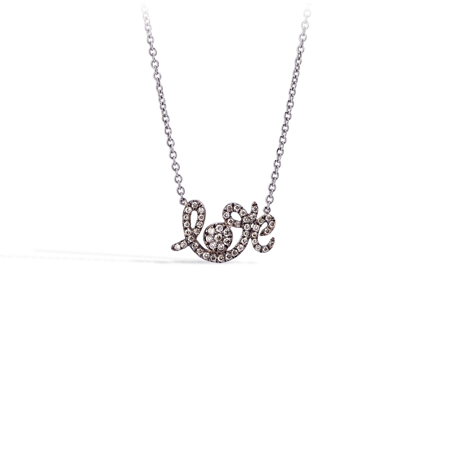 Collier ras de cou or blanc