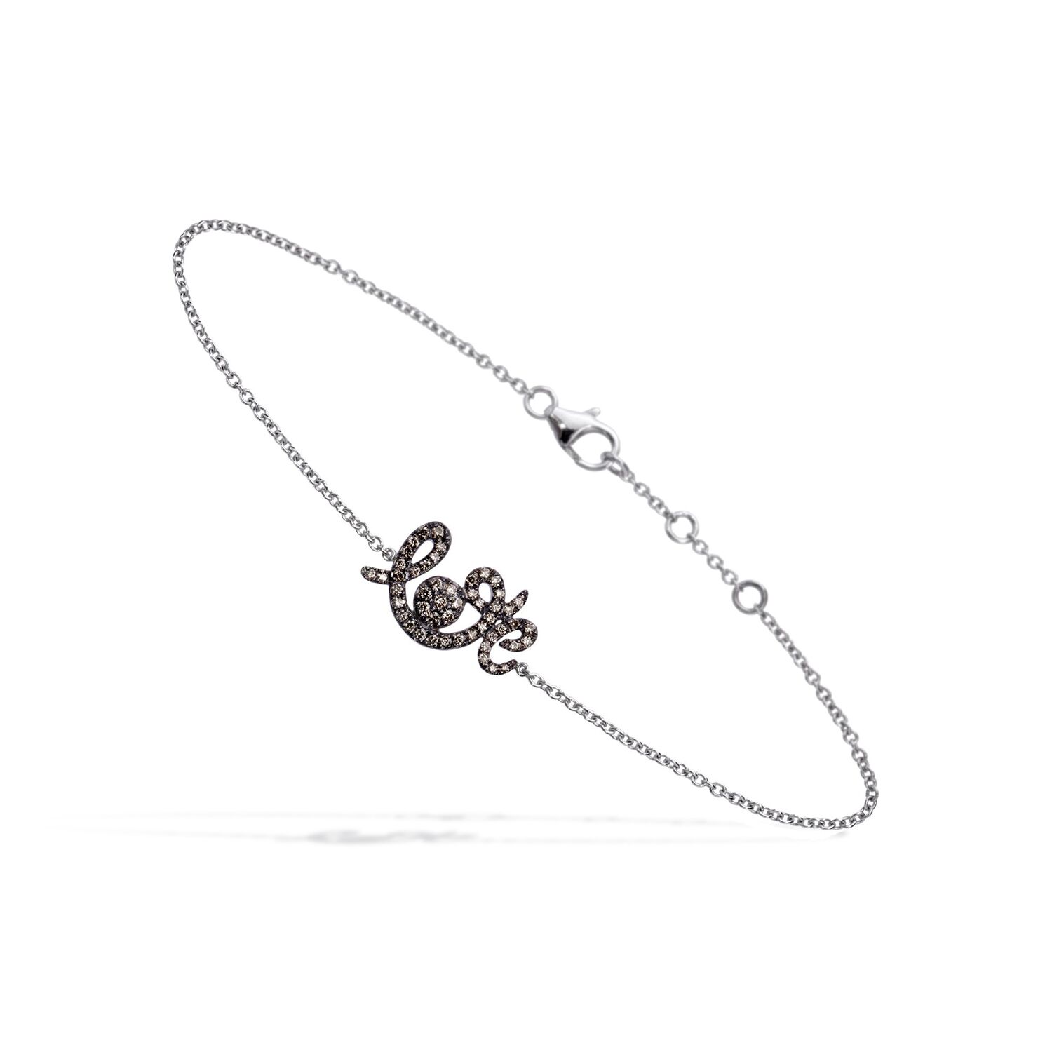 bracelet or blanc - forever love