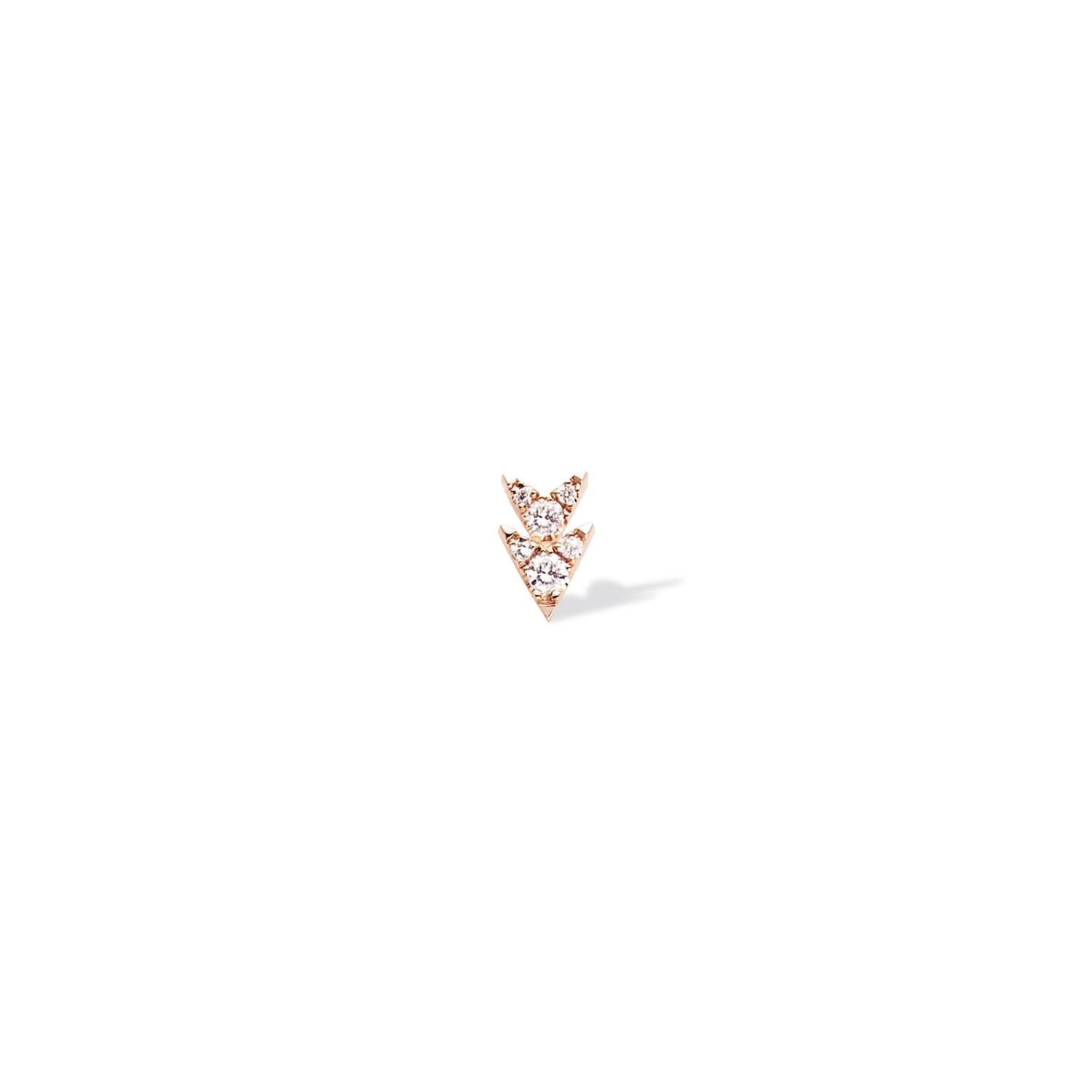 piercing Oreille or rose - arrow