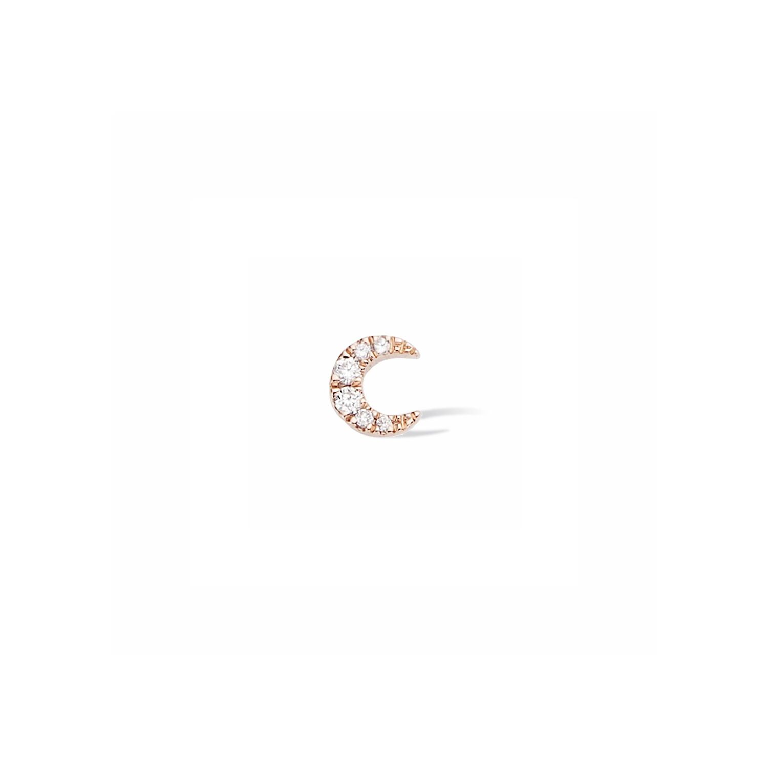 piercing Oreille or rose - moon
