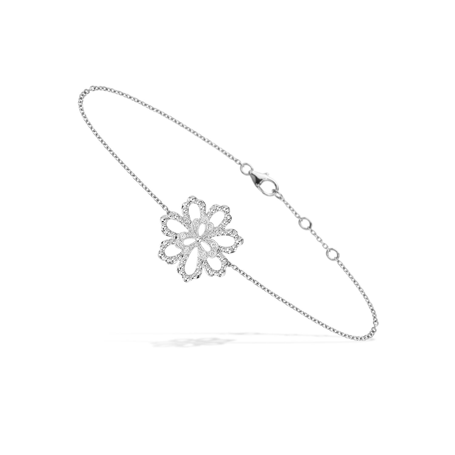 bracelet or blanc - my secret garden