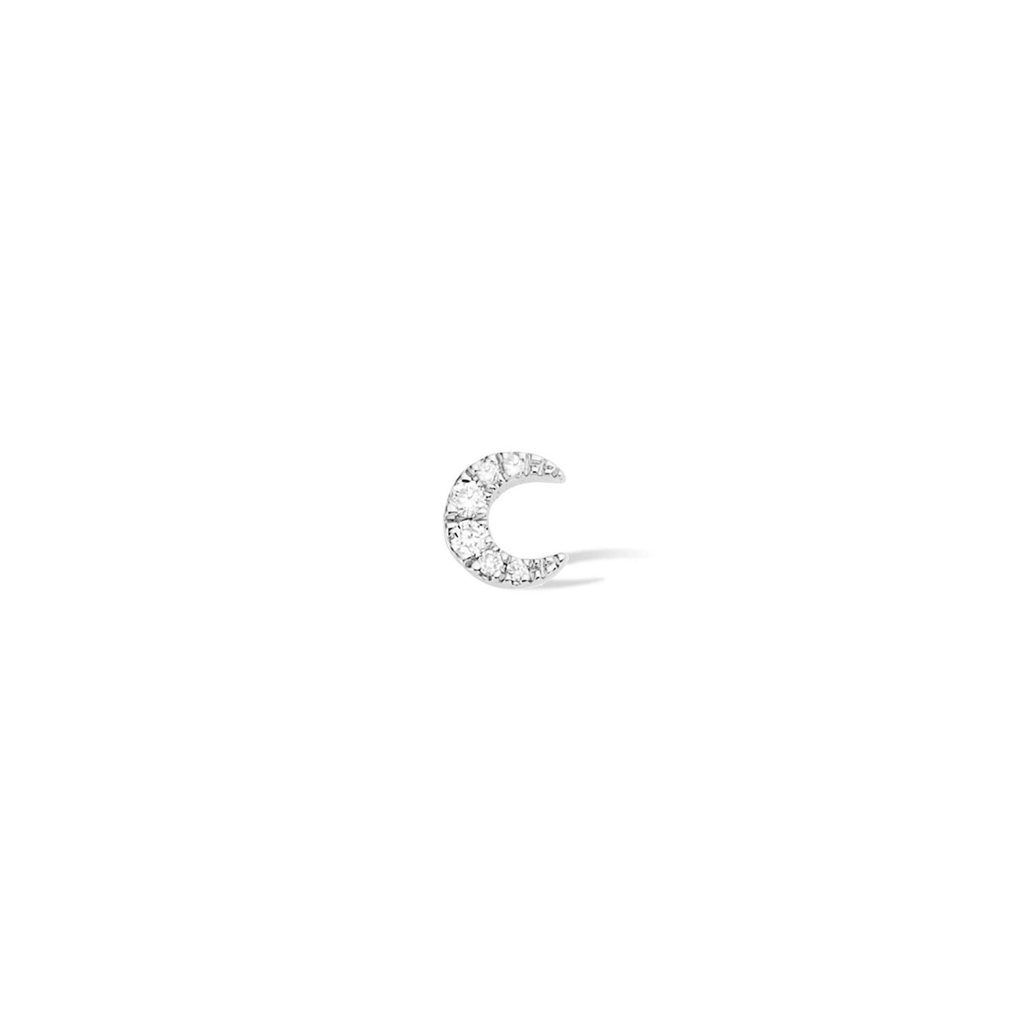 piercing Oreille or blanc - moon