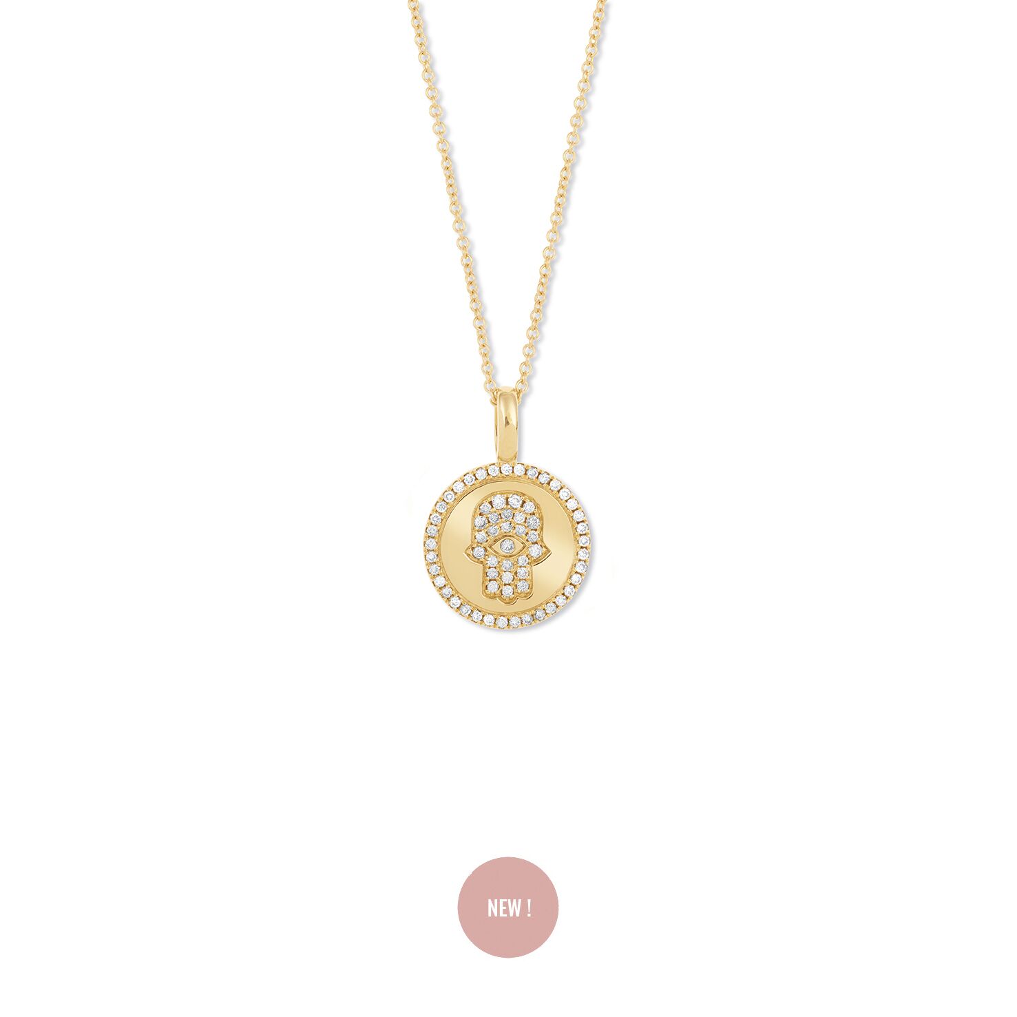 PENDENTIF or jaune seijna