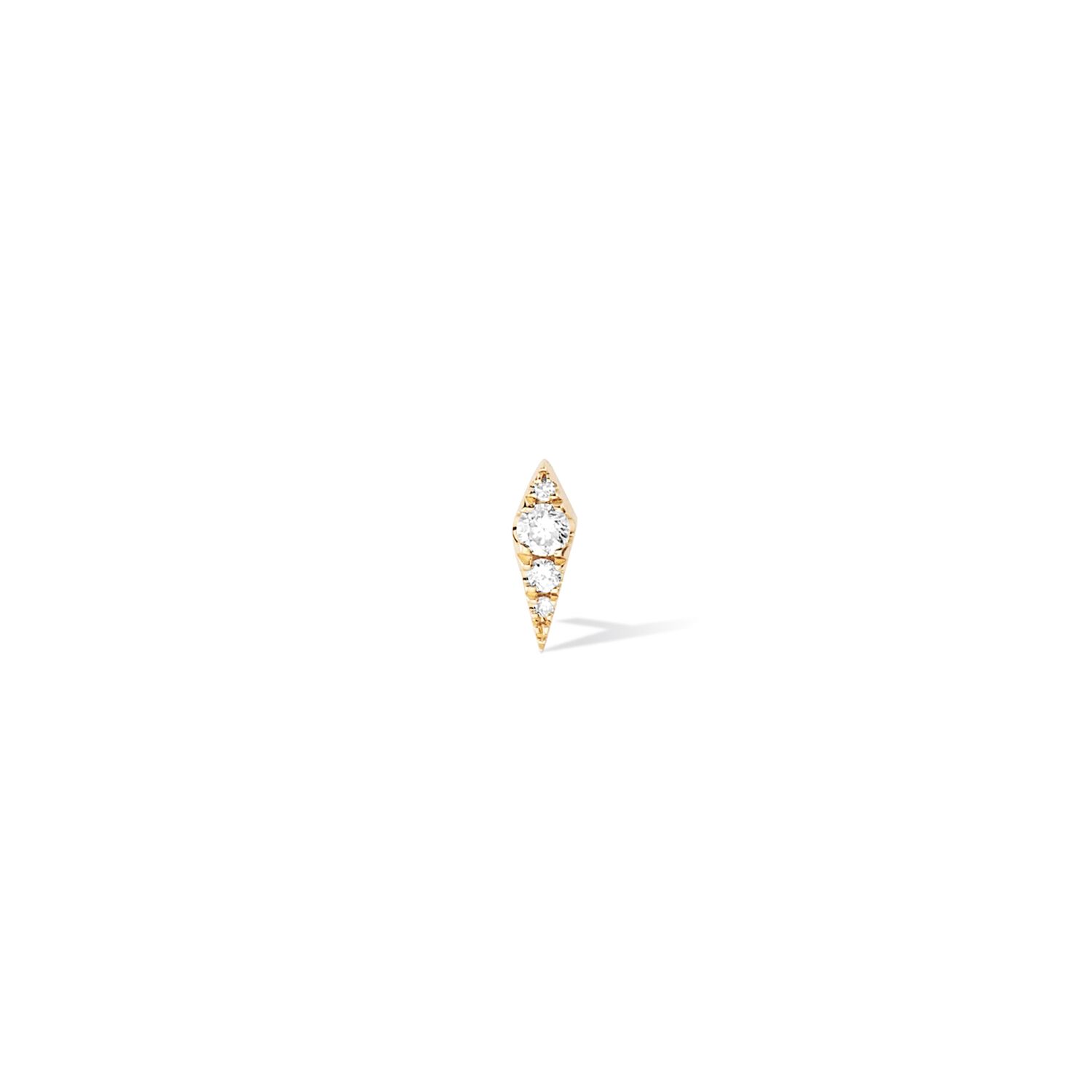 piercing oreille sharp or jaune