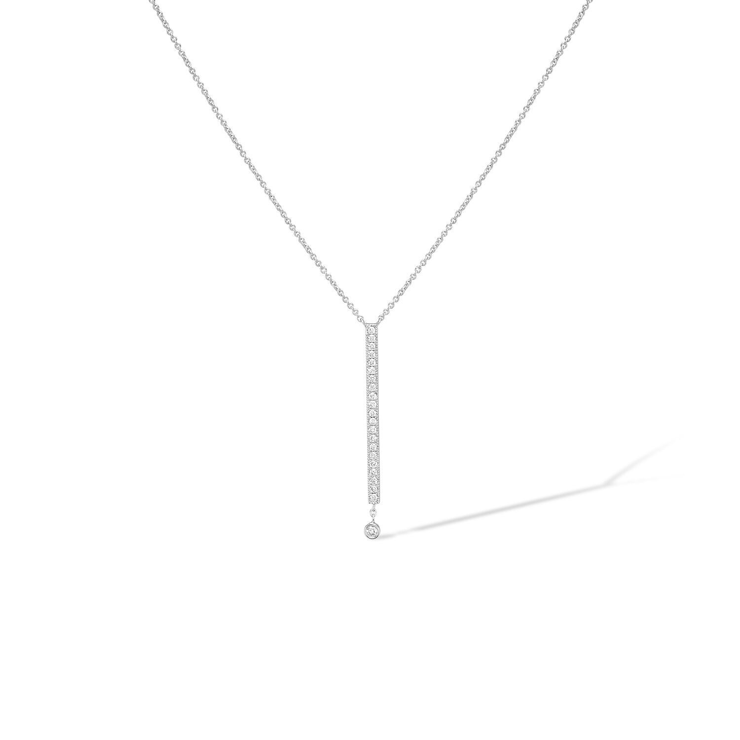 Collier Delight On Line or blanc face