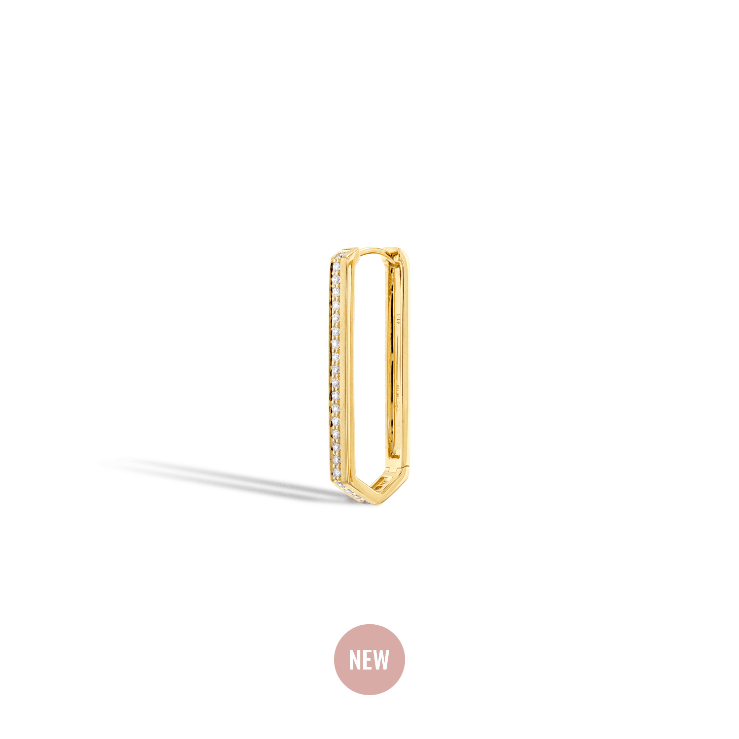 Boucle oreille unité Tribeca Or jaune