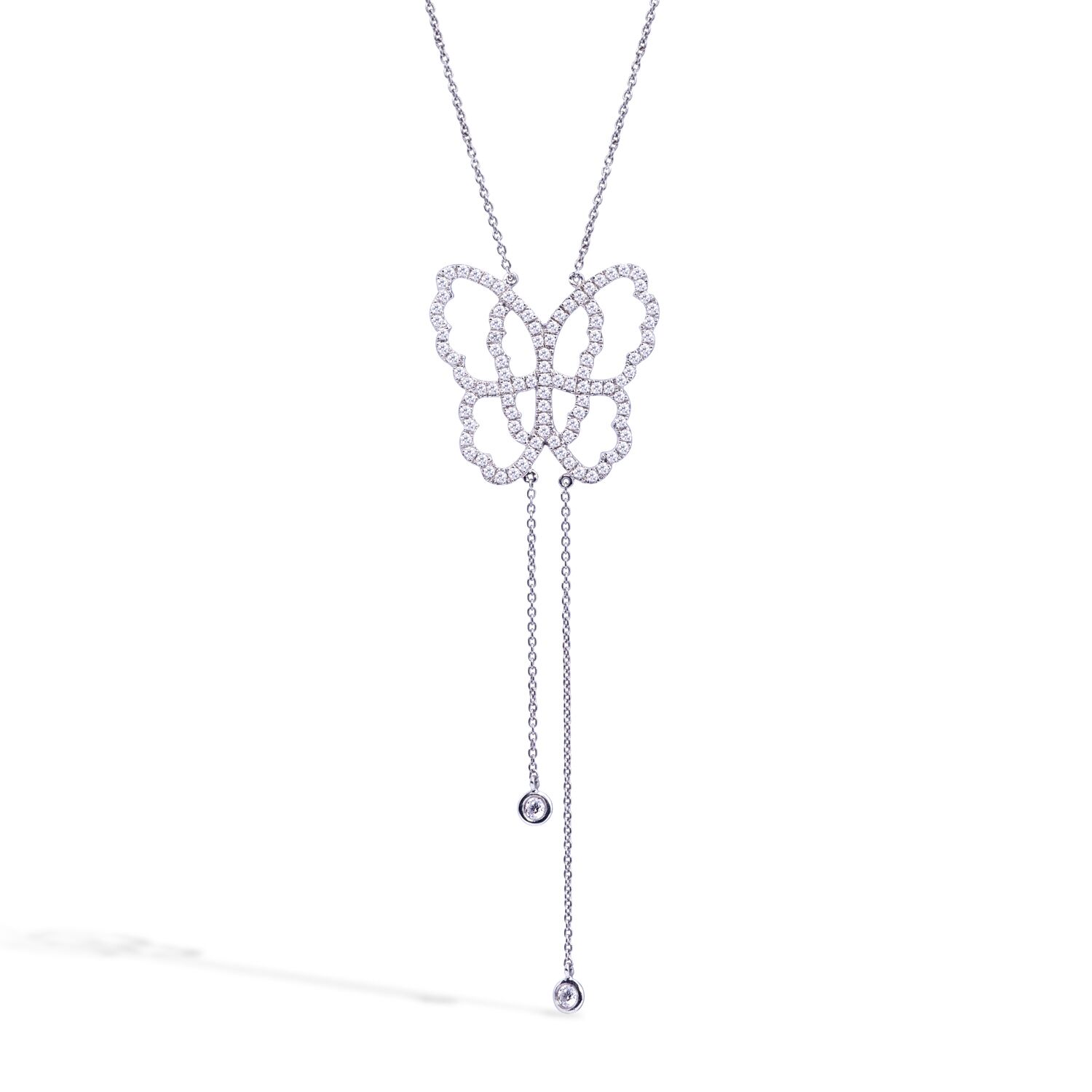 collier or blanc pendant - live today