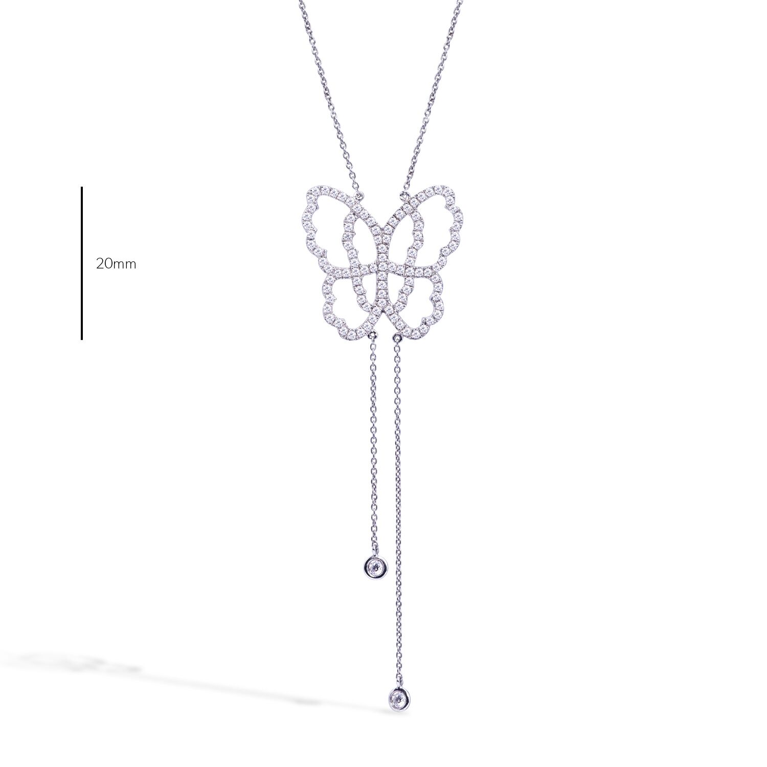 collier or blanc pendant - live today – Image 3