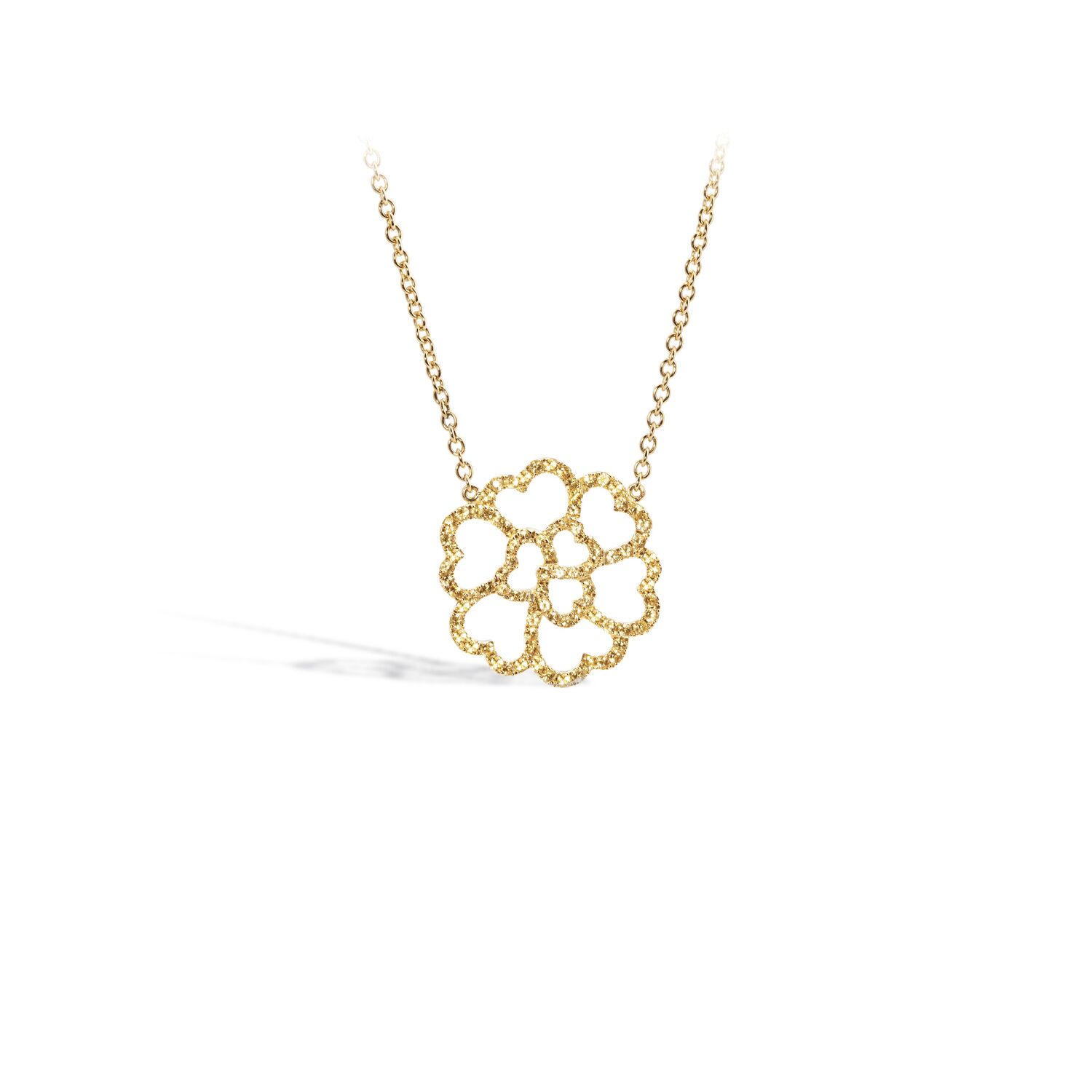 Collier trefle luxe grand modele