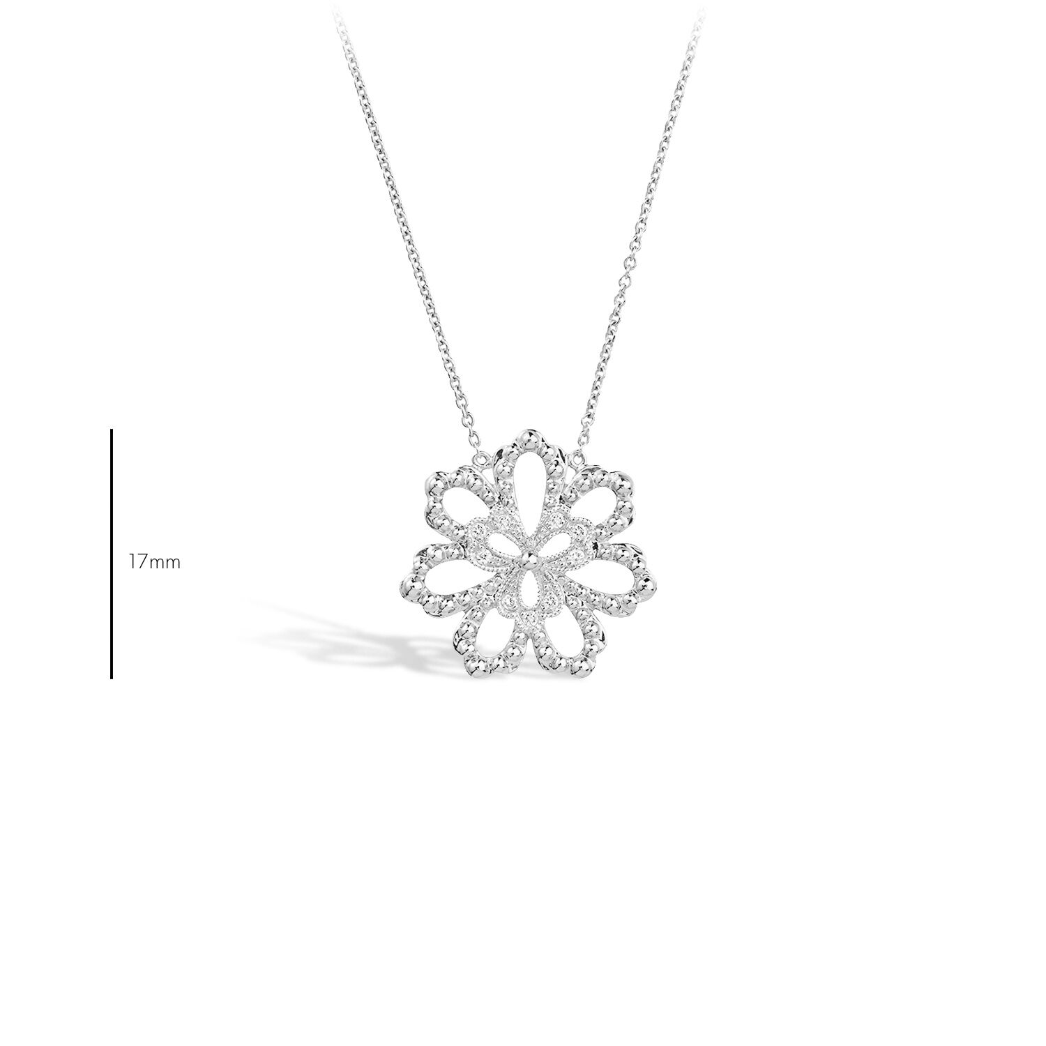 collier or blanc ras de cou - my secret garden – Image 2