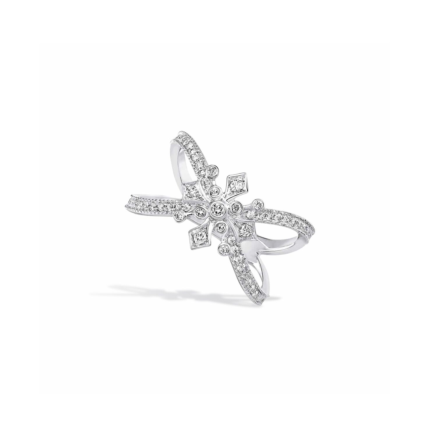 bague or blanc - snowflake