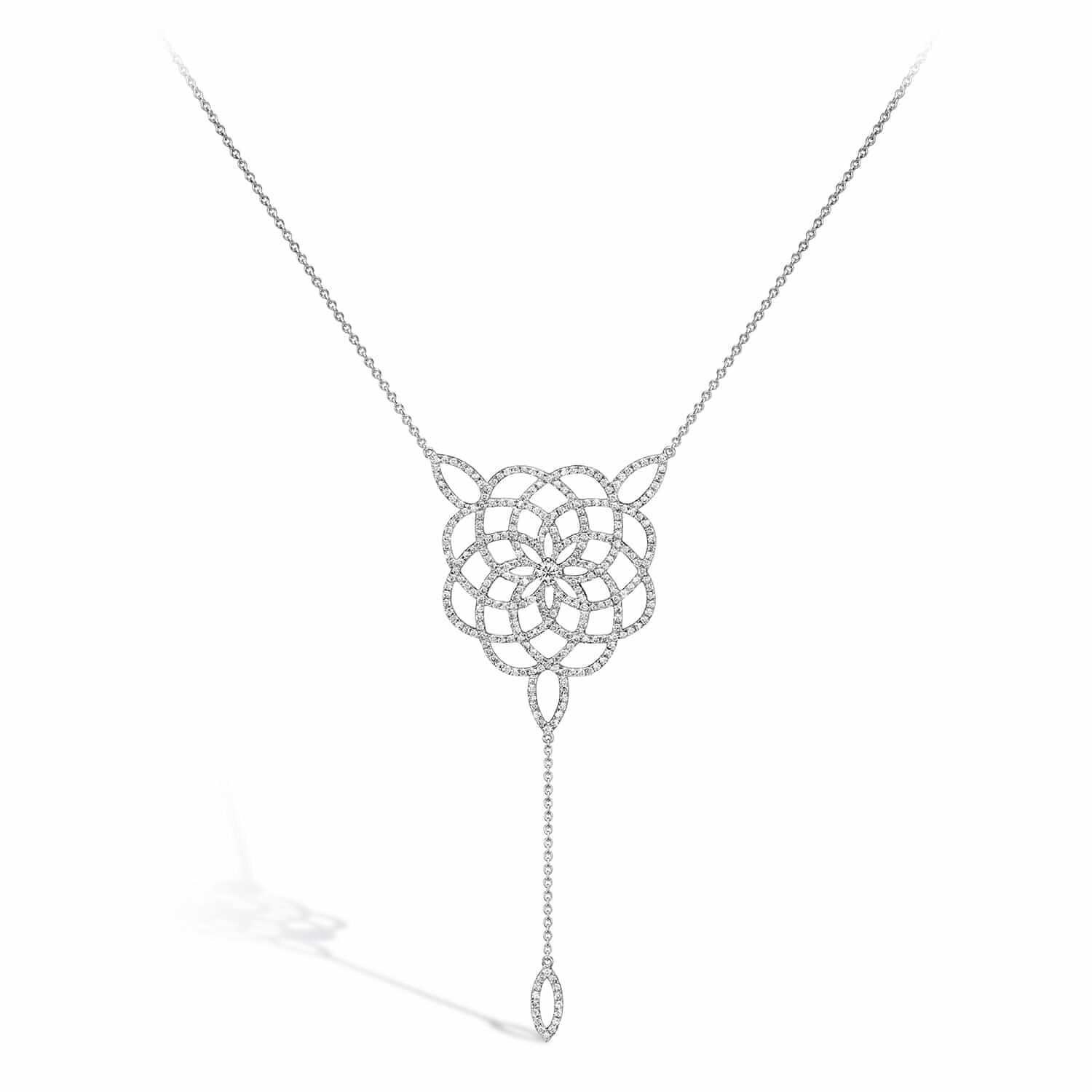 collier or blanc - wild express L