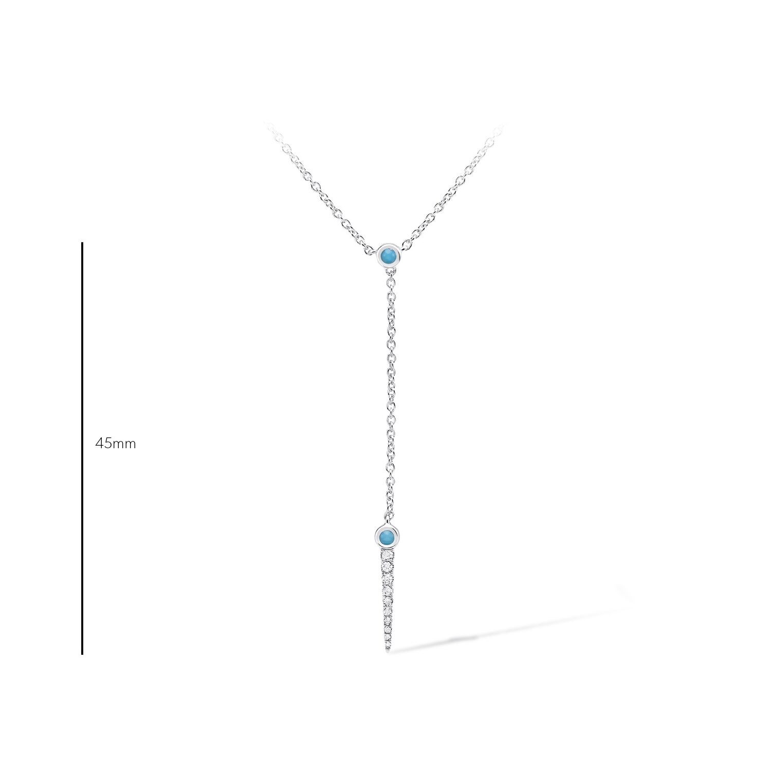 Collier or blanc pendant - Naxos – Image 3