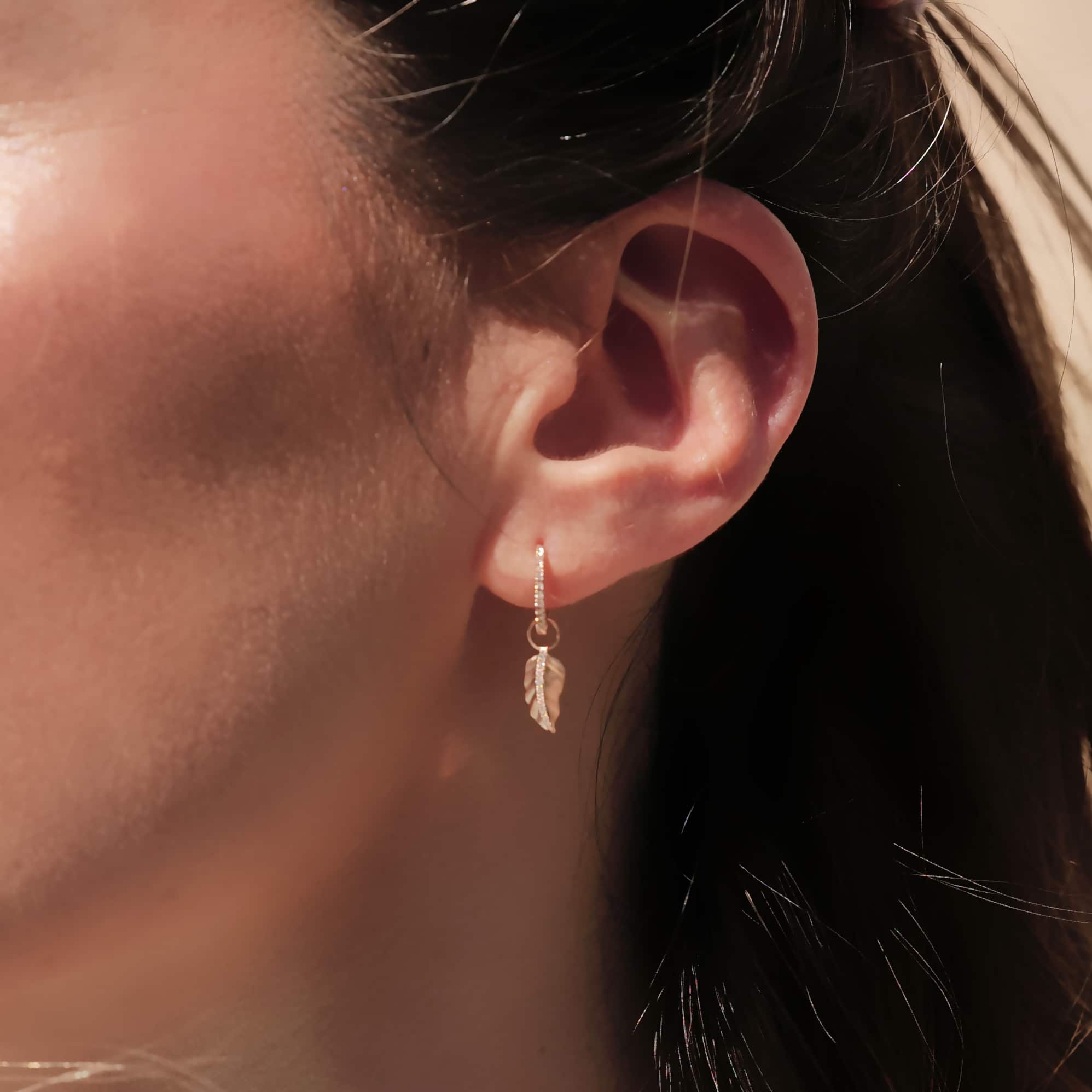 piercing Oreille or rose - delight & leaf – Image 2