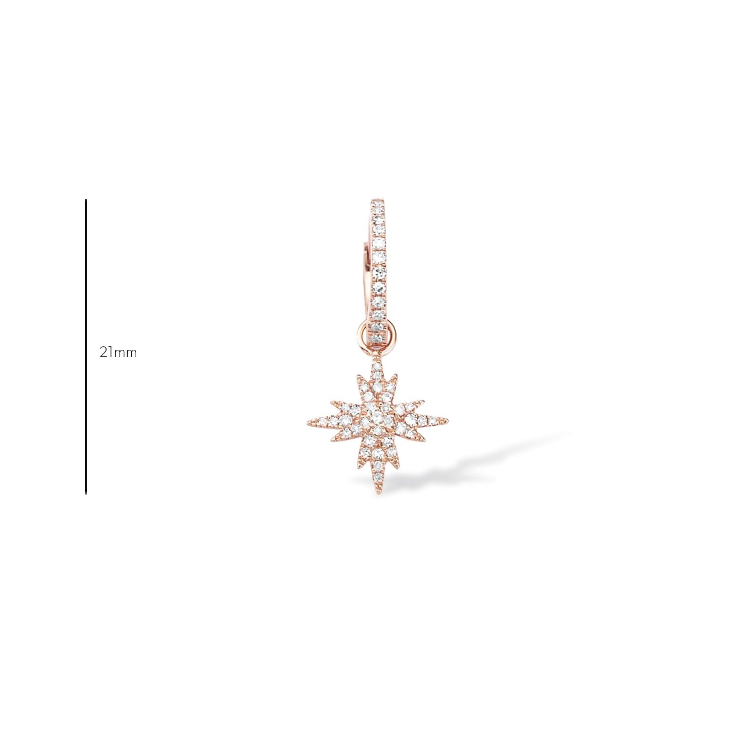 piercing Oreille or rose - delight & star – Image 3