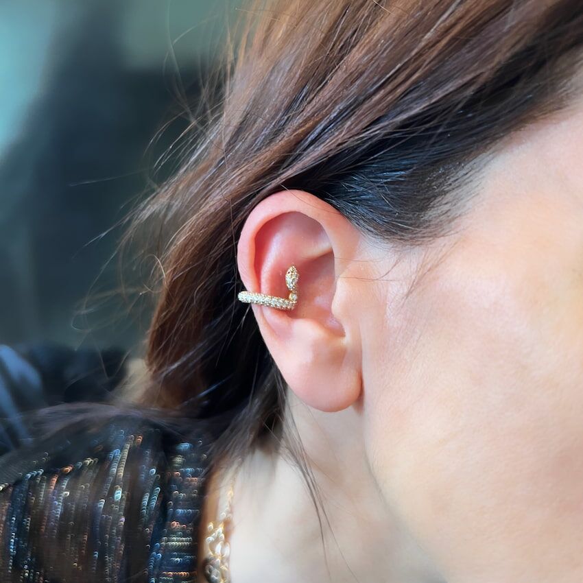 ear cuff serpent