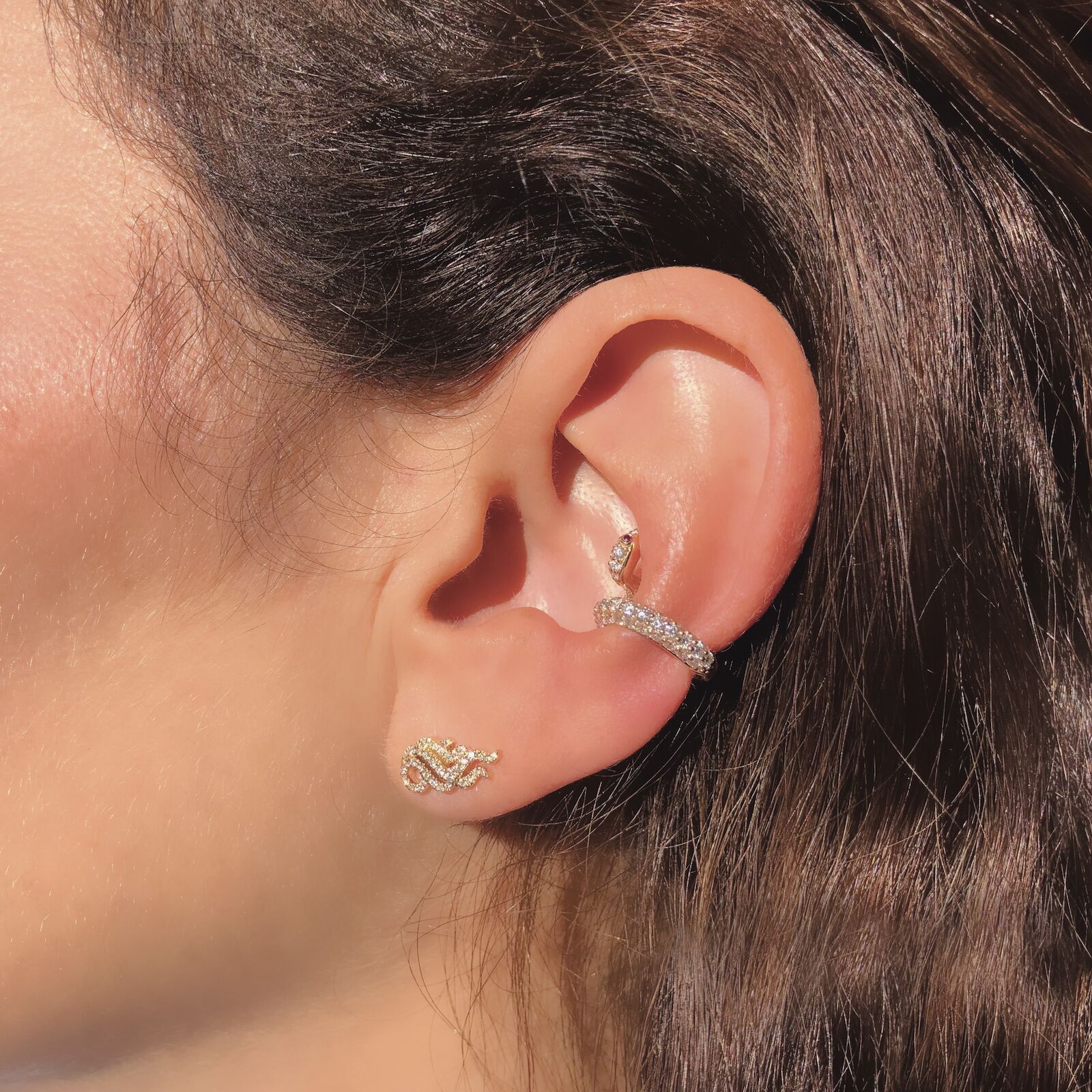 boucles d’oreilles on fire L – Image 3