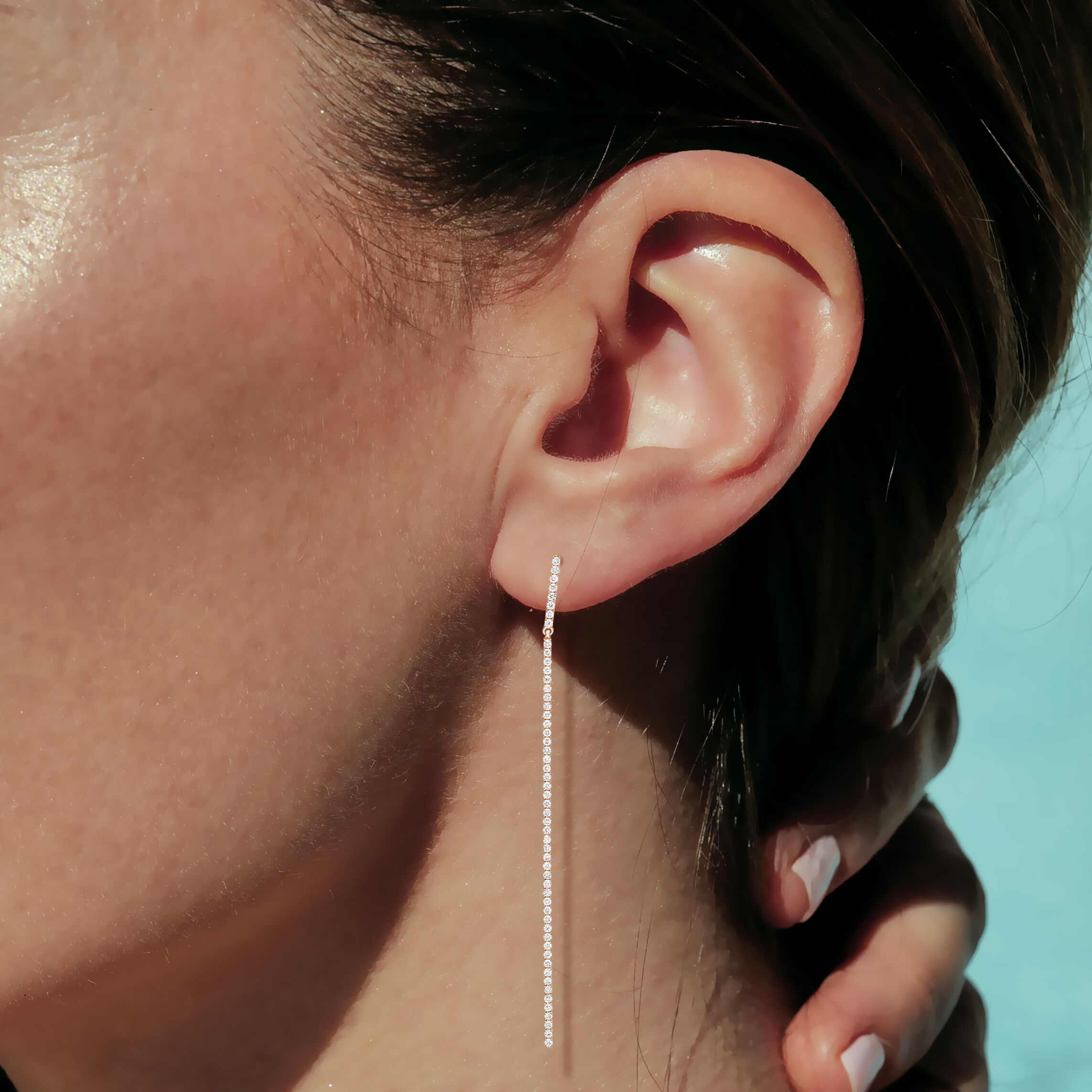 boucles d’oreilles the line – Image 2