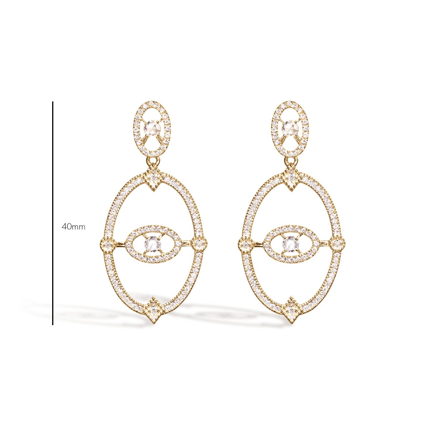 BOUCLES D’OREILLE DAISY 1925 – Image 3