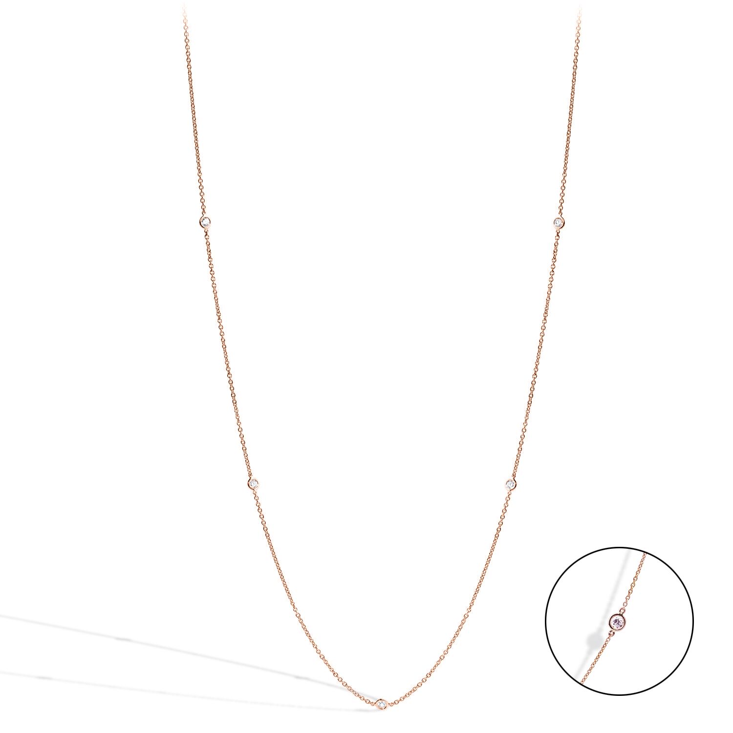 Sautoir or rose - Constellation