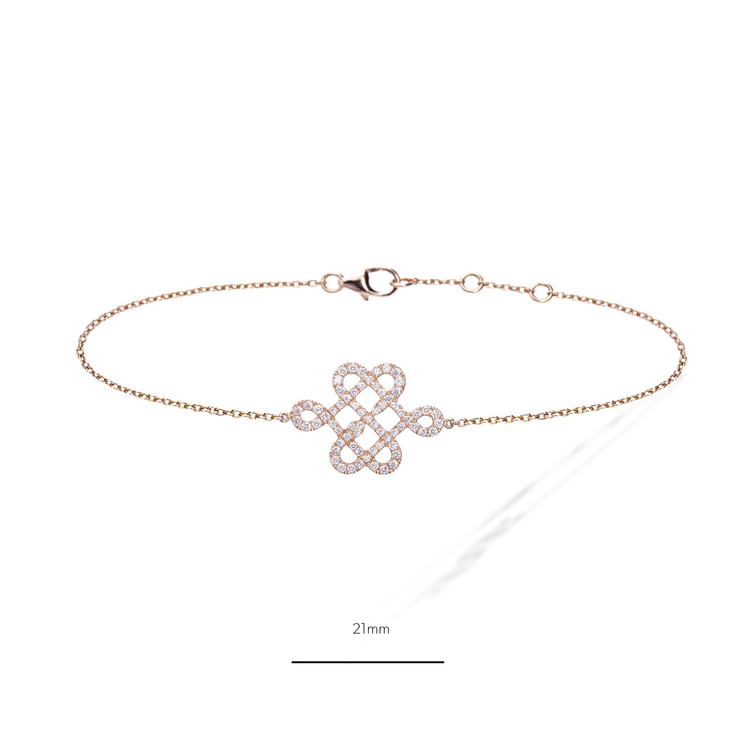 BRACELET or jaune - LOVE ME KNOT – Image 2