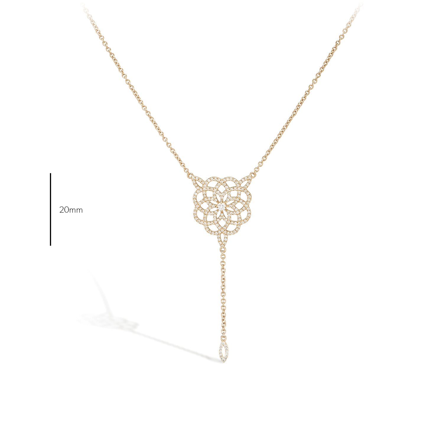 Collier pendant or jaune - wild express S – Image 3