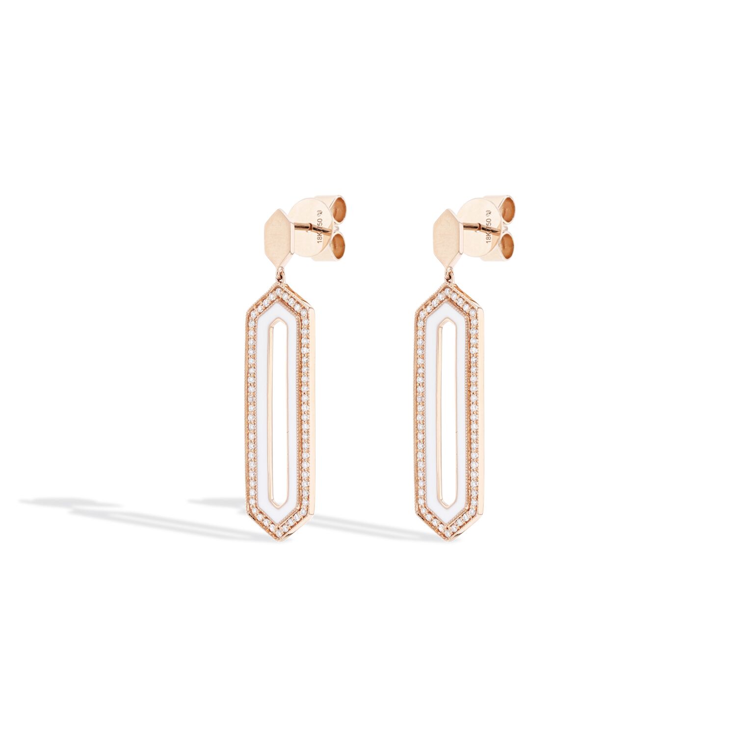 Boucle Oreille Portofino-or-rose-profil or Rose