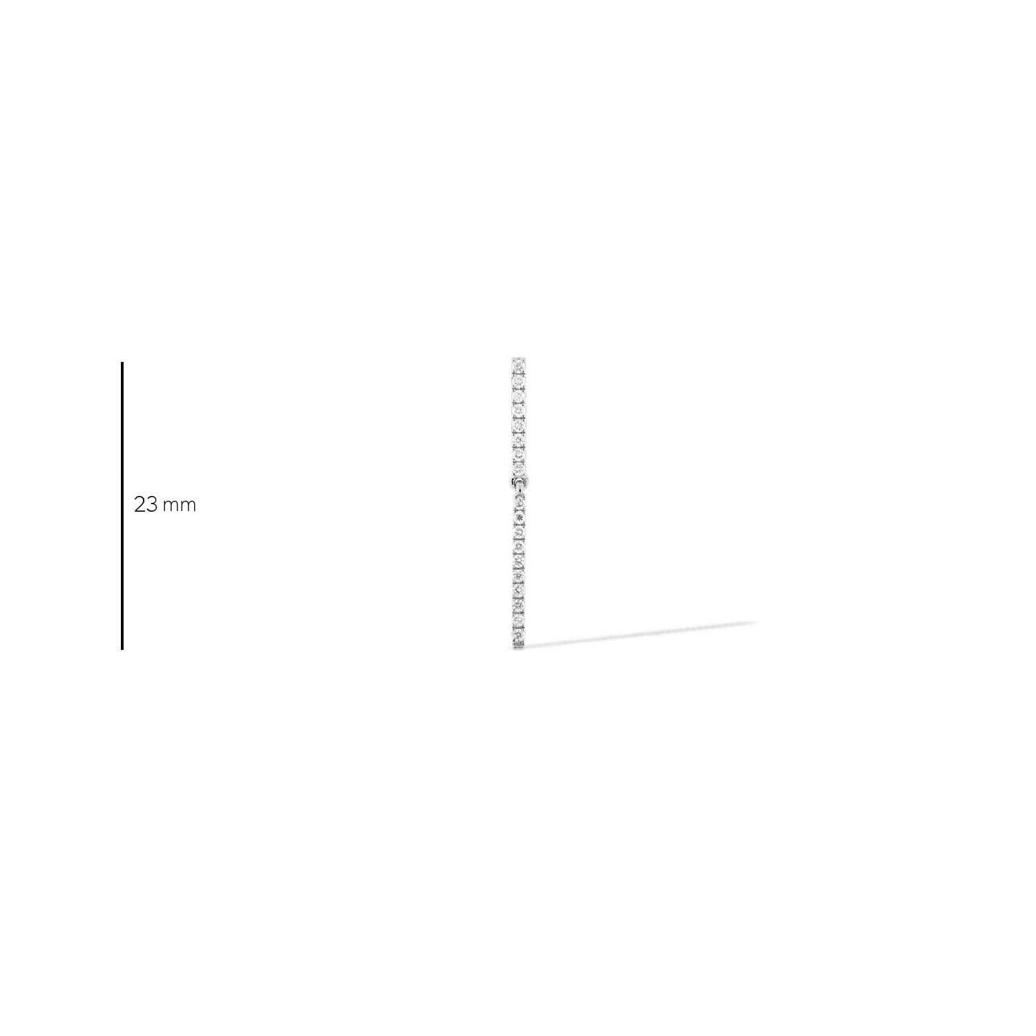 piercing mini line or blanc dimensions