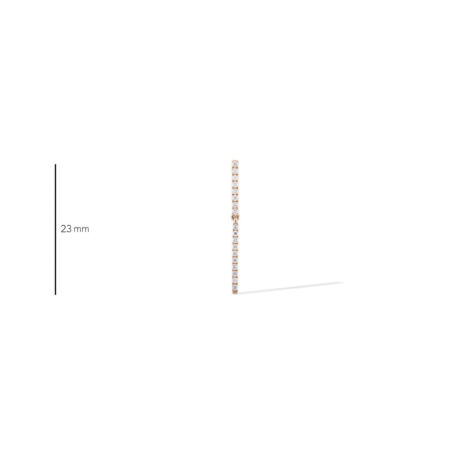 piercing mini line rose dimensions