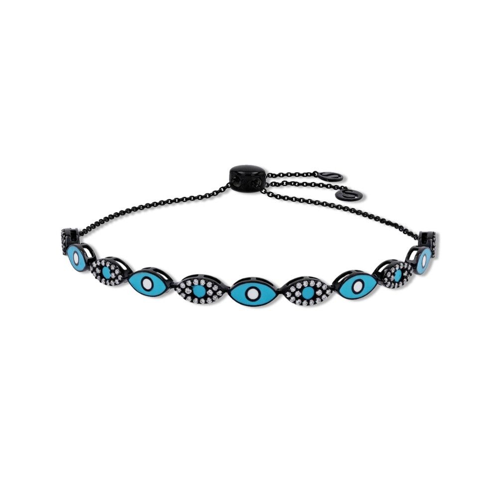 bracelet or noir eye contact 1